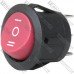 Переключатель Daier KCD1-5-103, ON-OFF-ON, 3pin, 6A 250V, красный