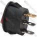 Переключатель Daier KCD1-9-101N, с подсветкой, ON-OFF, 3pin, 6A 250V, красный