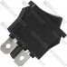 Переключатель Daier KCD1-12-101, ON-OFF,  2pin, 6A 250V, чёрный