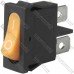 Переключатель Daier KCD1-12-101, ON-OFF,  2pin, 6A 250V, жёлтый