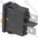 Переключатель Daier KCD1-12-101, ON-OFF,  2pin, 6A 250V, жёлтый