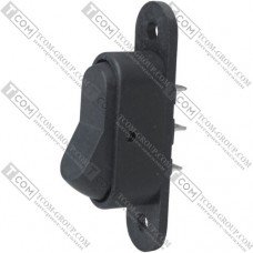 Переключатель Daier KCD1-13-102, ON-ON,  3pin, 6A 250V, чёрный