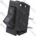 Переключатель Daier KCD6-101 BK, ON-OFF, 2pin, 6A 250V, чёрный