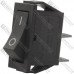 Переключатель Daier KCD3-101, ON-OFF, 2pin, 15A 250V, чёрный