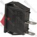 Перемикач Daier KCD3-101, ON-OFF, 2pin, 15A 250V, червоний