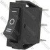 Переключатель Daier KCD3-103 BK, ON-OFF-ON, 3pin, 15A 250V, чёрный