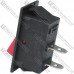 Переключатель Daier KCD3-8-101, ON-OFF, 2pin, 6A 250V, красный