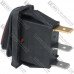 Переключатель Daier KCD3-101NW, с подсветкой, влагозащищённый, ON-FF, 3pin, 15A 250V, красный