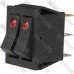 Переключатель Daier KCD2-2101EN, двойной, с подсветкой, ON-OFF, 6pin, 15A 250V Переключатель Daier KCD2-2101EN, двойной, с подсветкой, ON-OFF, 6pin, 15A 250V