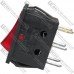 Переключатель Daier KCD2-5-2101N, двойной, с подсветкой, ON-OFF, 6pin, 15A 250V, красный