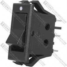Переключатель Daier KCD3-2-102V, ON-ON, 3pin, 15A 250V, чёрный