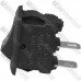Переключатель малый Daier KCD5-101, ON-OFF, 2pin, 3A 250V, чёрный