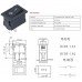 Переключатель малый Daier KCD5-101, ON-OFF, 2pin, 3A 250V, белый