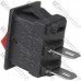 Переключатель малый Daier KCD5-101, ON-OFF, 2pin, 3A 250V, красный