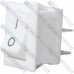 Переключатель малый Daier KCD5-101, ON-OFF, 2pin, 3A 250V, белый