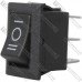 Переключатель малый Daier KCD5-103 BK, ON-OFF-ON, 3pin, 3A 250V, чёрный
