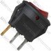 Переключатель малый Daier KCD5-2-101N, с подсветкой, ON-OFF, 3pin, 3A 250V, красный