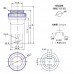 Кнопка Daier DS-315 BK, ON-(OFF), 2pin, 0.5A 250VAC, чёрный
