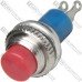 Кнопка Daier DS-315 RD, ON-(OFF), 2pin, 0.5A 250VAC, красный