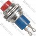 Кнопка Daier DS-315 RD, ON-(OFF), 2pin, 0.5A 250VAC, красный