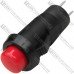 Кнопка Daier DS-213K RD, OFF-(ON), 2pin, 1A 250V, красная