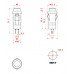 Кнопка Daier DS-211K RD, OFF-ON, 2pin, 1A 250V, красная Кнопка Daier DS-211K RD, OFF-ON, 2pin, 1A 250V, красная