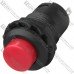 Кнопка Daier DS-227 RD, OFF-(ON), 2pin, 1A 250V, красная