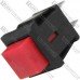 Кнопка Daier DS-430 RD, ON-(OFF), 2pin, 1A 250V