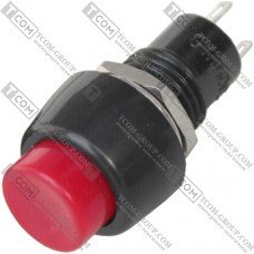 Кнопка Daier DS-450, OFF-ON, 2pin, 1A 250V, красная