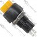 Кнопка Daier DS-450, OFF-ON, 2pin, 1A 250V, жёлтая