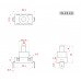 Кнопка Daier PBS-02A, ON-OFF, 2pin, 2A 250V Кнопка Daier PBS-02A, ON-OFF, 2pin, 2A 250V