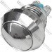Кнопка антивандальная Daier GQ-12B, OFF-(ON), без фиксации, 2pin, под винт, 3A 250V
