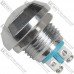 Кнопка антивандальная Daier GQ-12B, OFF-(ON), без фиксации, 2pin, под винт, 3A 250V