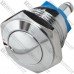 Кнопка антивандальная Daier GQ-16B, OFF-(ON), без фиксации, 2pin (под винт), 3A 250V 