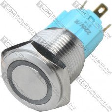 Кнопка Daier LAS3-16F-11EM RD