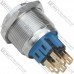Кнопка Daier GQ25H-22M, ON-(ON) 8pin