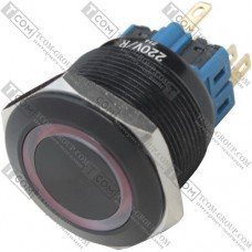 Кнопка Daier GQ25F-11EM, RD