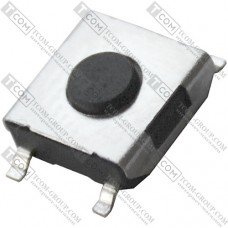 Тактова кнопка KFC-004B-2.5, OFF-(ON), 4pin, 6.5х6.2х2.5мм, SMD
