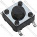 Тактовая кнопка KFC-A06A-4.3, OFF-(ON), 4pin, 6х6х4.3мм, SMD