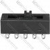 Переключатель ползунковый SS-24N02, ON-ON-ON-ON, 10pin, 8A, 250VAC