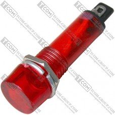 Светодиодный индикатор Daier XD10-3, диам.-10мм, 220V, красный, пластик