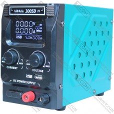 Лабораторный блок питания YIHUA 3005D-IV, 30В, 10А, 220Вт