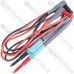 Шнуры мультиметра с тонкими щупами, 20А, 4мм, силиконовый кабель 20AWG (пара) Шнуры мультиметра с тонкими щупами, 20А, 4мм, силиконовый кабель 20AWG (пара)