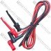 Шнур мультиметра банан-щуп крючок, силиконовый кабель 16AWG, 1м (пара) Шнур мультиметра банан-щуп крючок, силиконовый кабель 16AWG, 1м (пара)