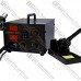 Паяльная станция 2в1 HandsKit 852D+ (паяльник + компрессорный фен), 2 дисплея