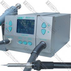 Паяльная станция 2в1 HandsKit 862DW (паяльник+фен), OLED дисплей, AC-220W