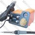 Паяльная станция 2в1 HandsKit 8245 (паяльник+фен), OLed дисплей, 220V