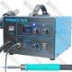Паяльна станція 2в1 HandsKit 702/245 (паяльник C245+фен), OLed дисплей, 600W, 200-480°C, AC-220V