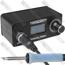 Паяльная станция HandsKit T12D OLED дисплей, 72W, 200-450°C, DC-12-24V с блоком питания