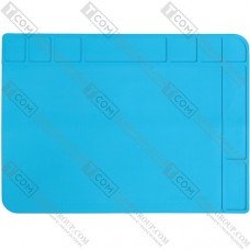 Коврик для пайки Mechanic V58, 480х340мм, силиконовый термостойкий, синий